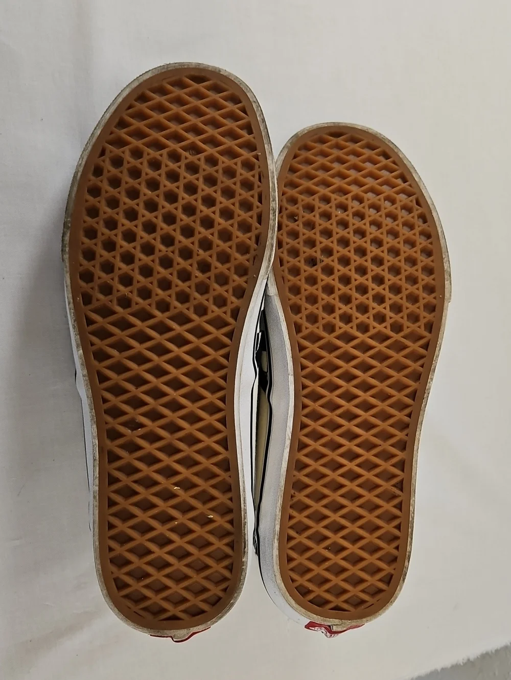 Vans Classic Slip-On Checkerboard Men’s Shoes - Black & White, Size 10